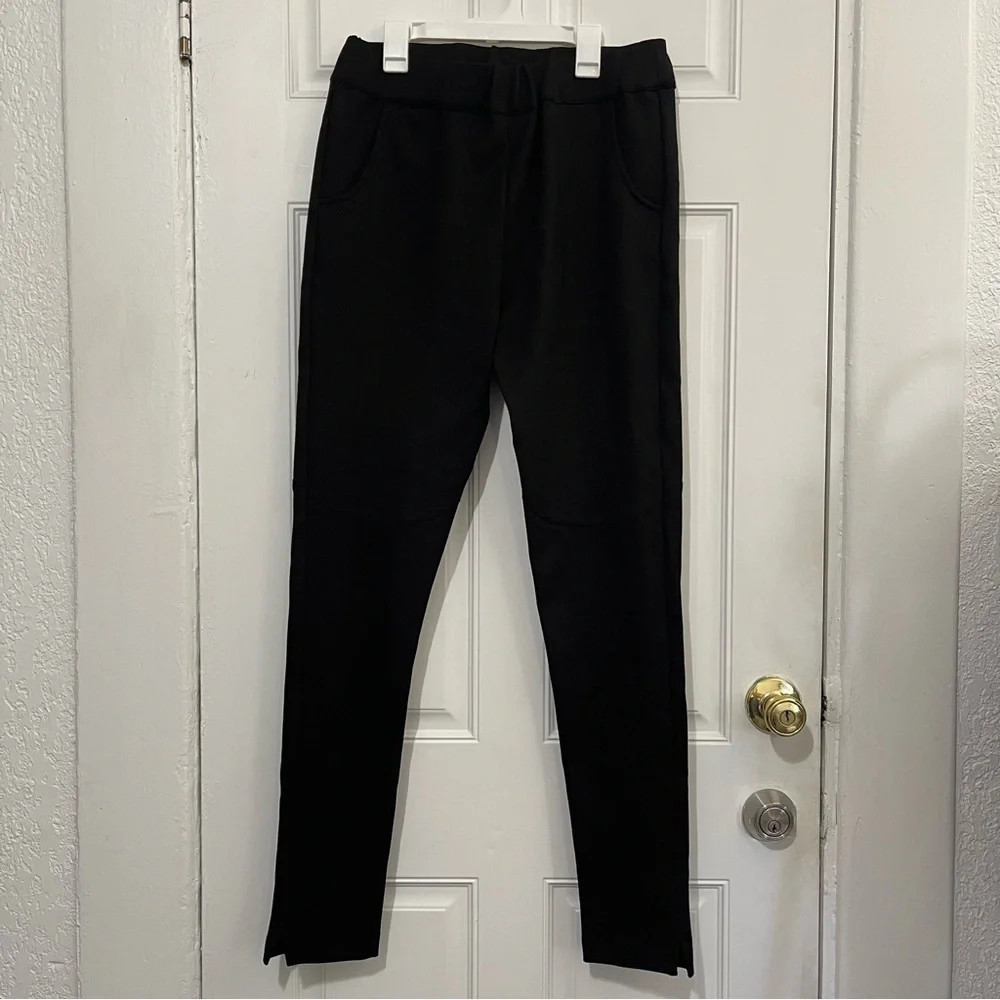 Orttu New York‎ Black Jersey Pants Sz S